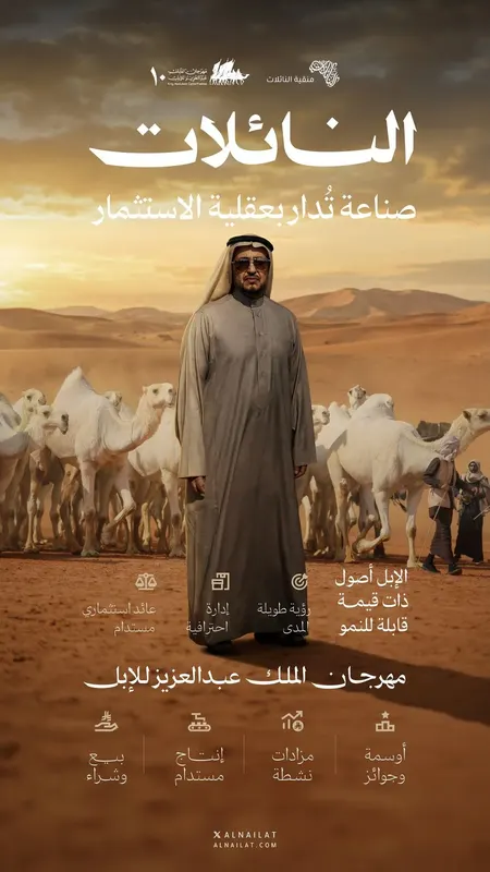 النسخة العاشرة من مهرجان الملك عبدالعزيز للإبل